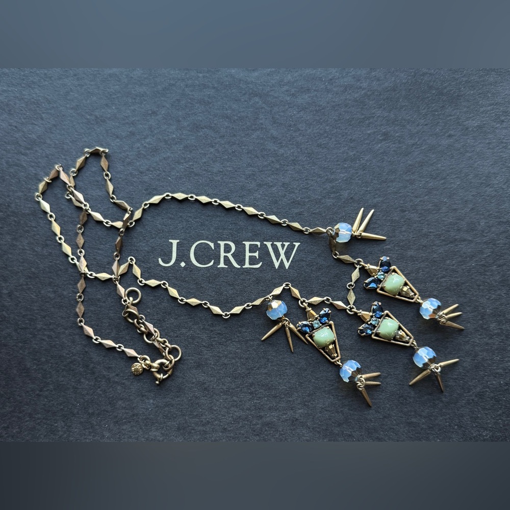 J. Crew long pendant necklace
